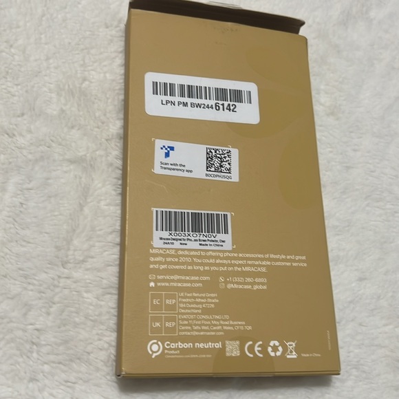 New MIRACASE - Case and screen protector for Iphone 15 pro max - Picture 6 of 6